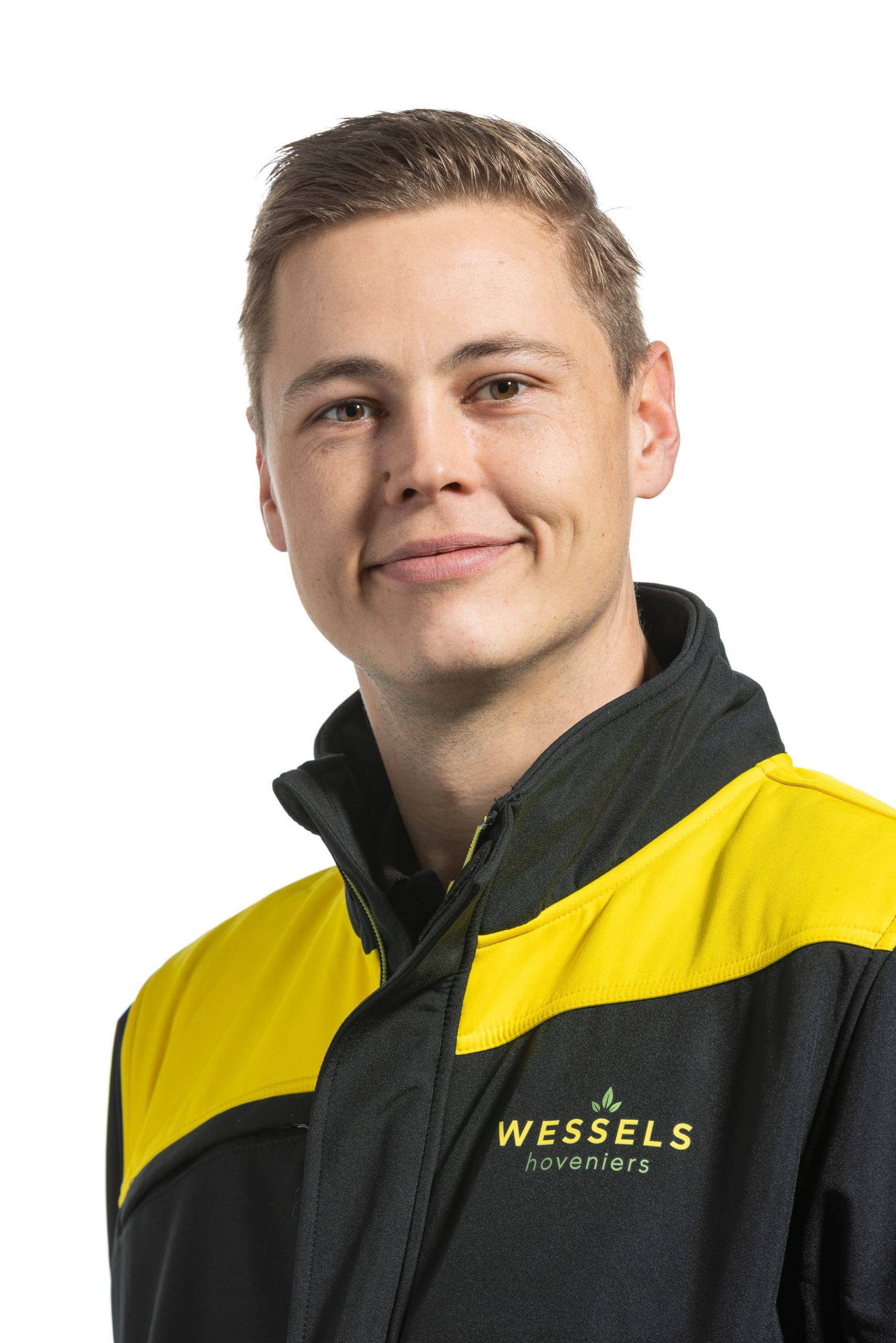 Een foto van Lars Wessels, de eigenaar van Wesselshoveniers